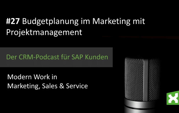 Podcast Budgetplanung im Marketing