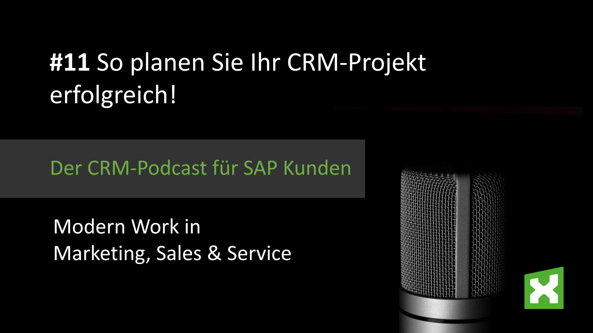 Podcast So planen Sie ihr CRM-Projekt erfolgreich