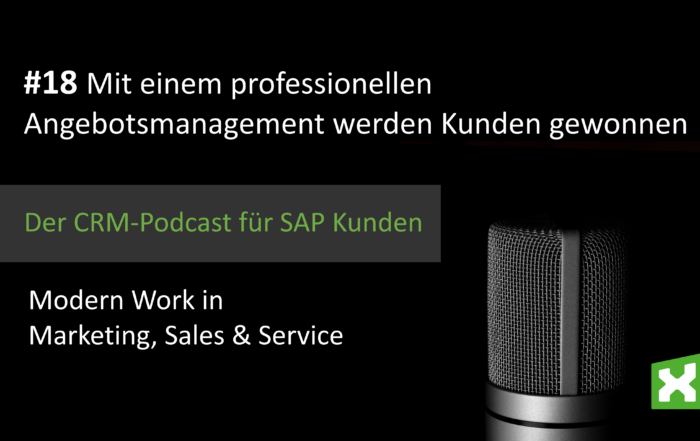 Podcast Mit einem professionellen Angebotsmanagement werden Kunden gewonnen