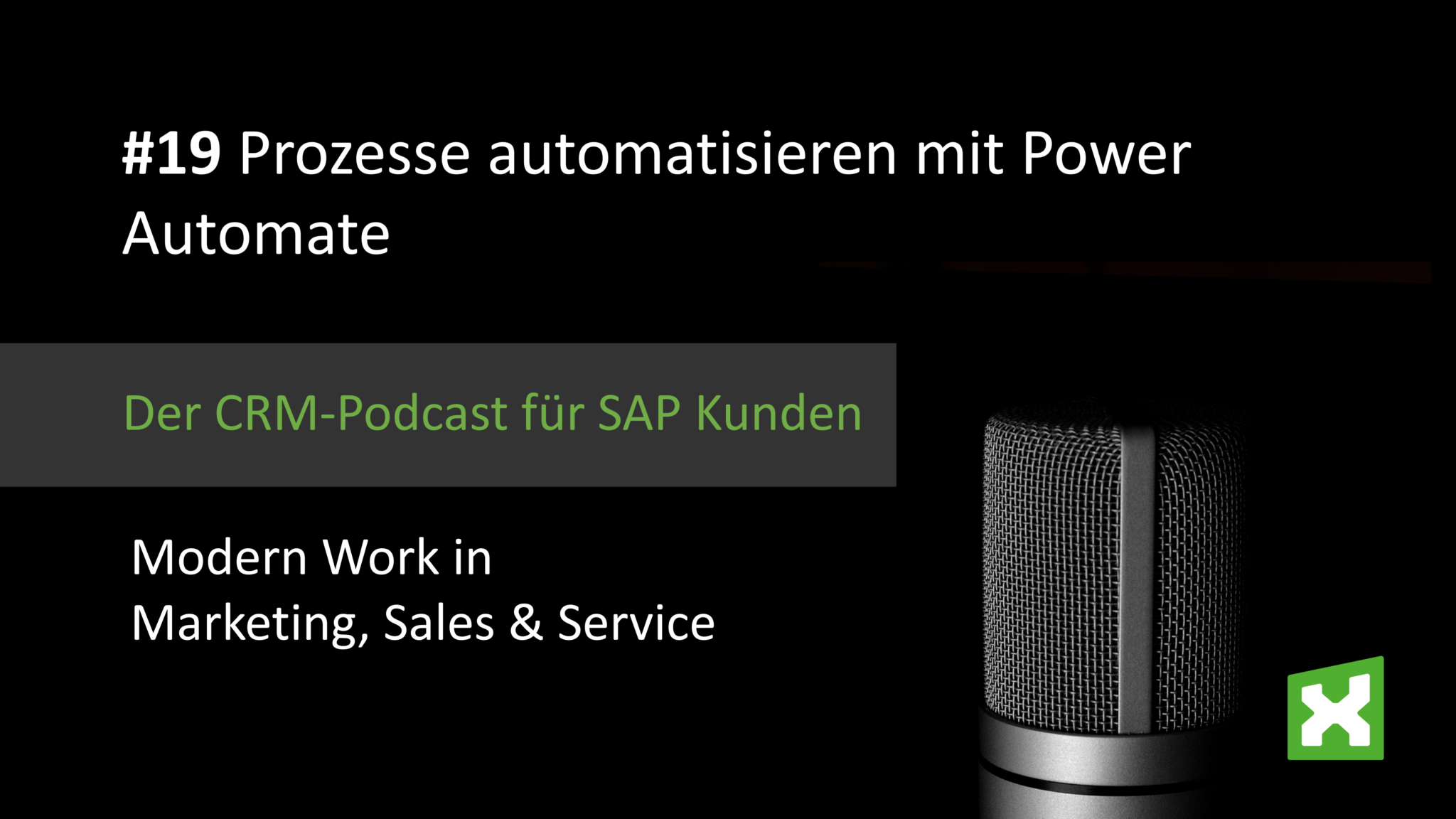 Podcast Prozesse automatisieren mit Power Automate