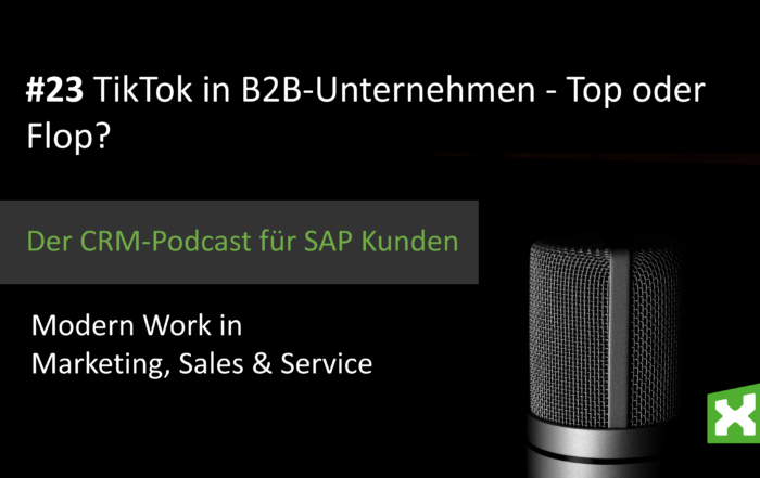 Podcast TikTok in B2B Unternehmen