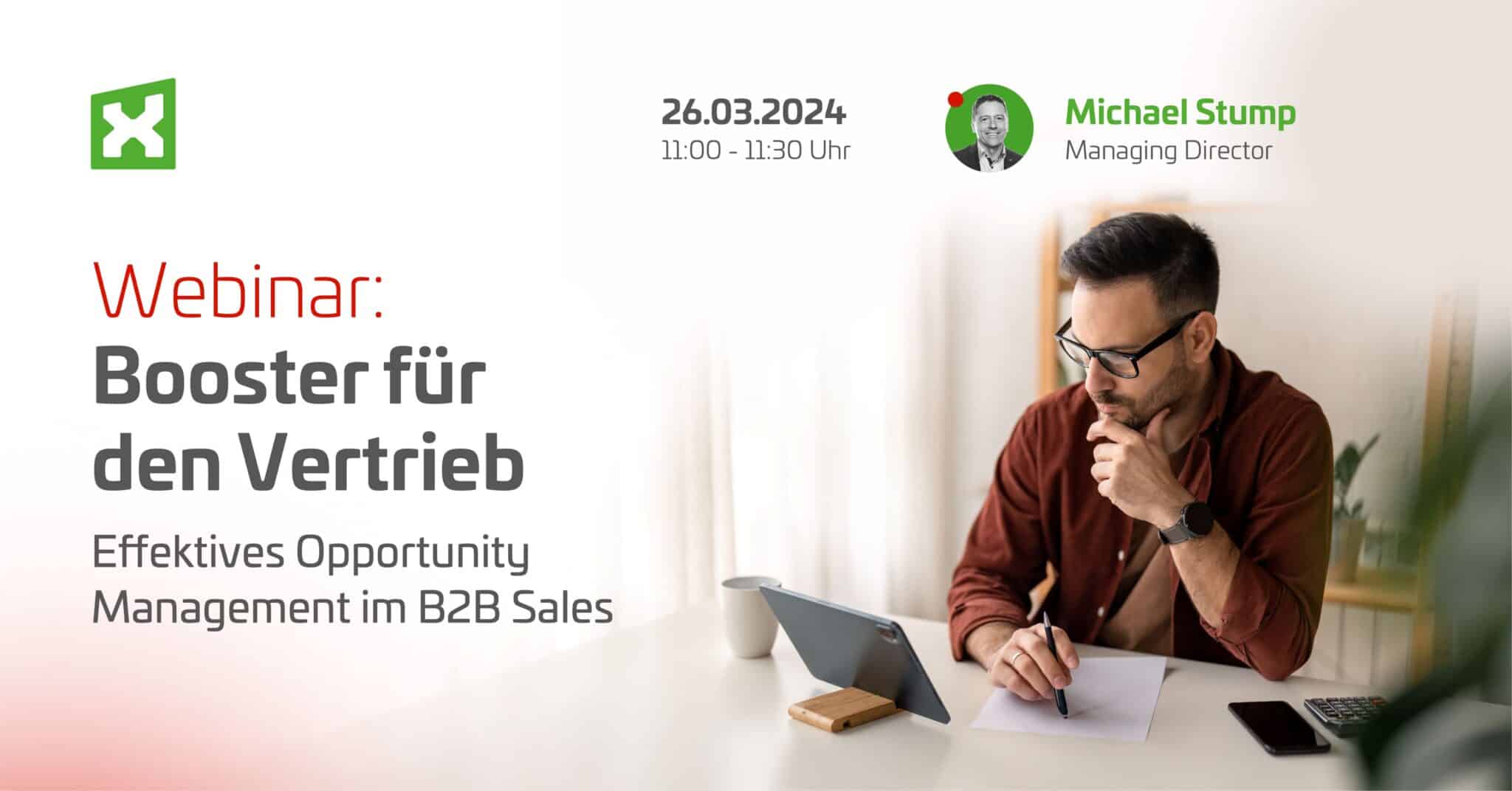 Der Booster für den Vertrieb