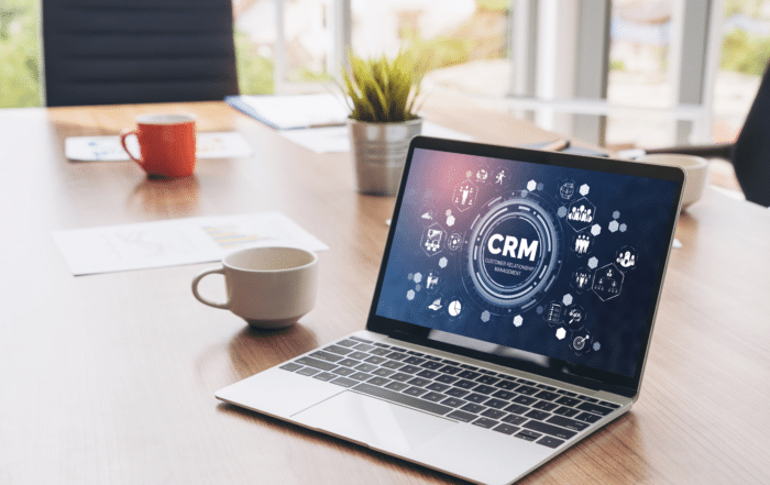 CRM in Laptop